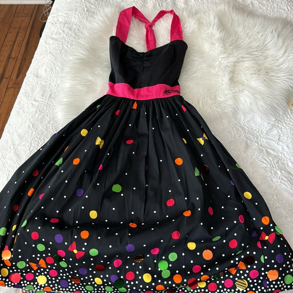 Disney Parks Dress Shop Minnie Mouse Rock the Polka Dots Size Large NWTS
